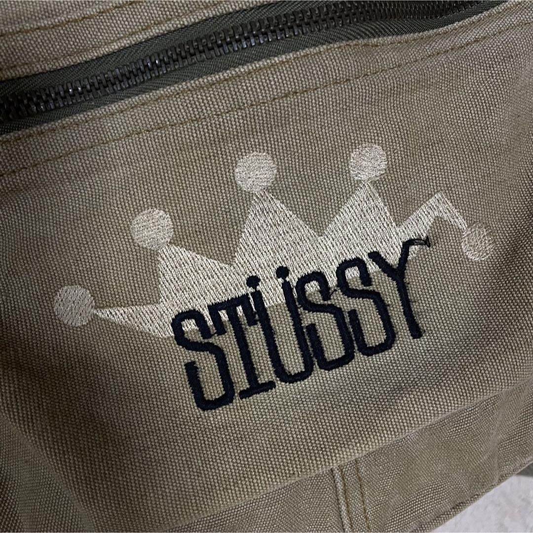 STUSSY(ステューシー)のold stussy 80s 90s リュック　バックパック　クラウン　old  レディースのバッグ(リュック/バックパック)の商品写真