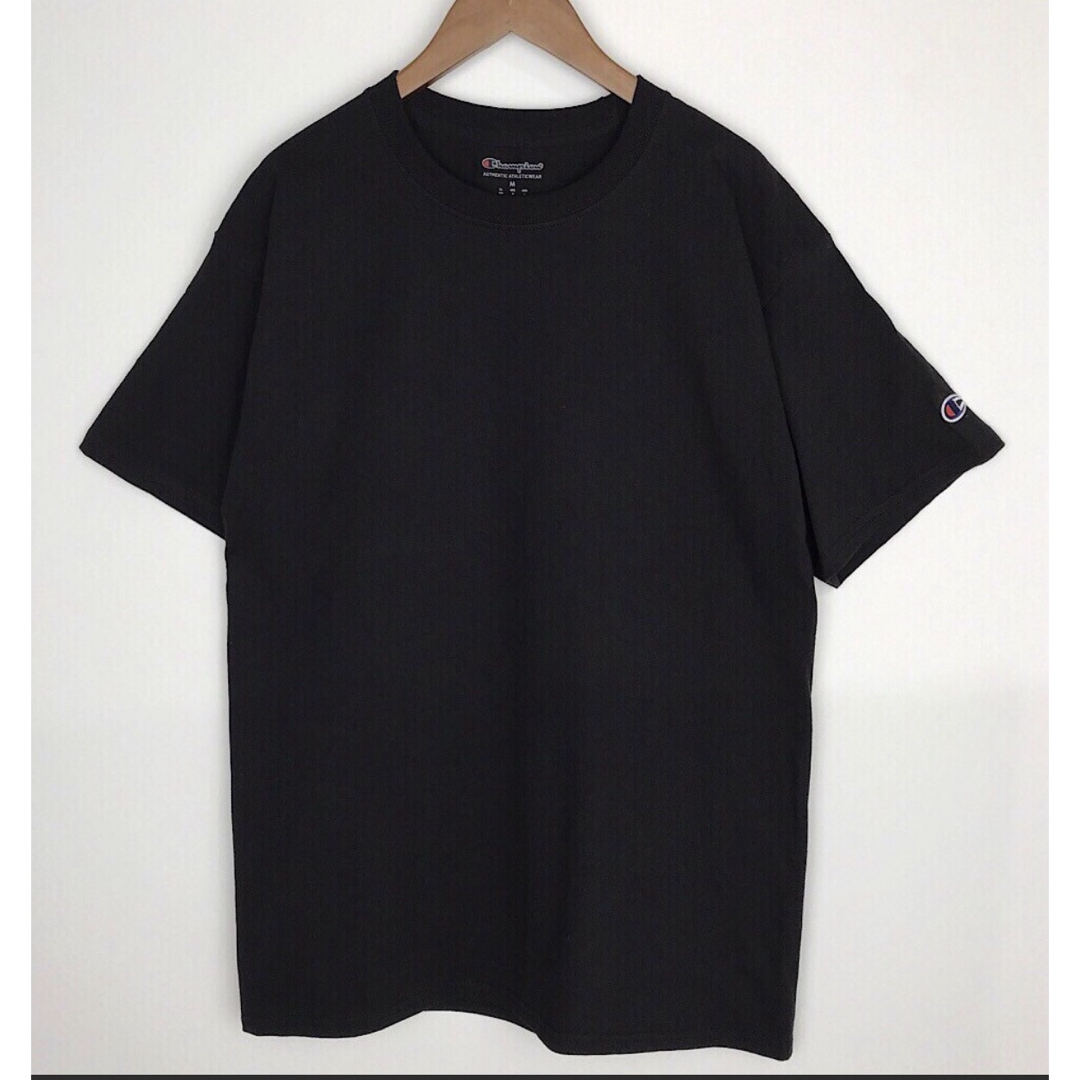 Champion(チャンピオン)の半袖 Tシャツ 黒T シンプル T チャンピオン Champion レディースのトップス(Tシャツ(半袖/袖なし))の商品写真