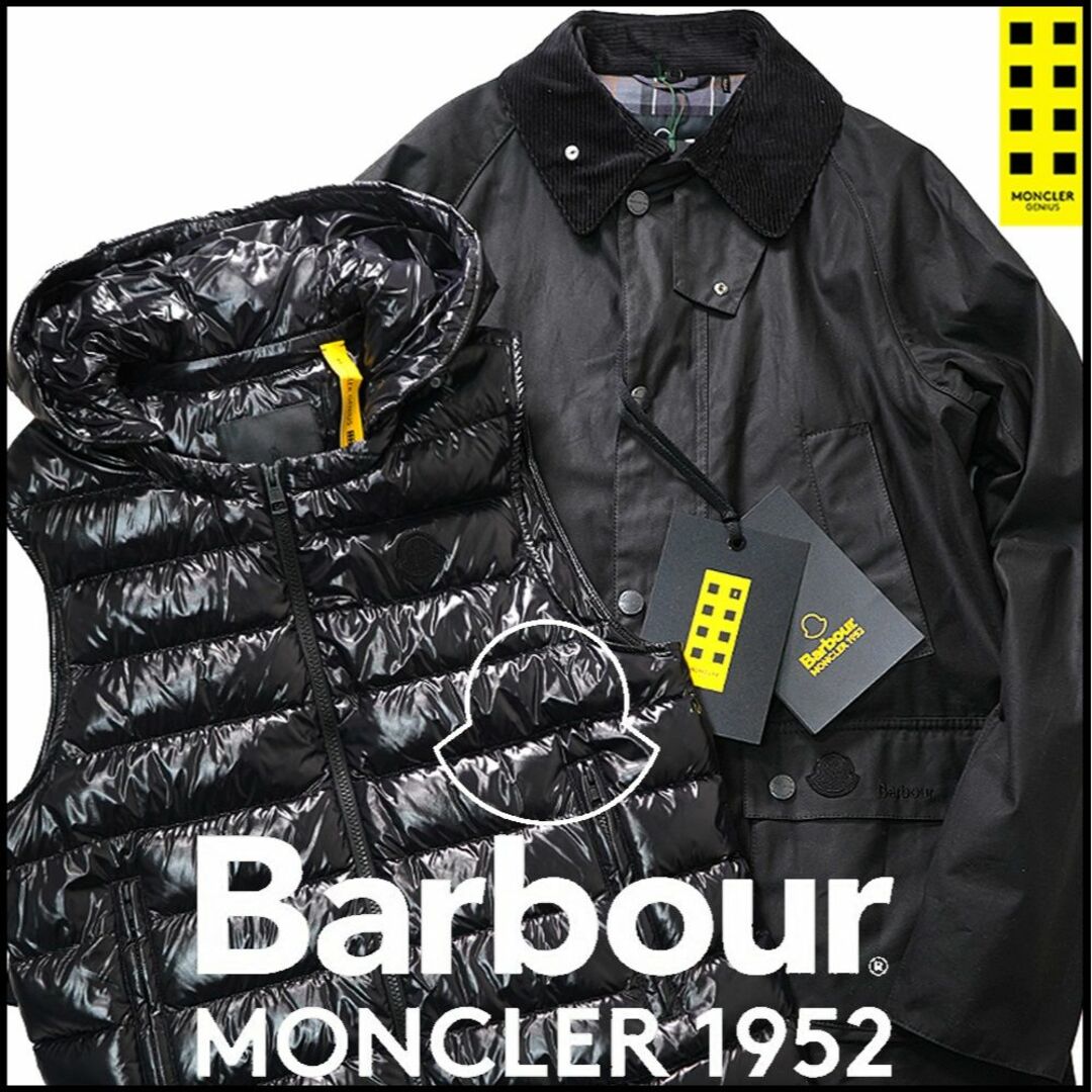 MONCLER(モンクレール)の新品31万 MONCLER 1952 モンクレール バブアー ダウンジャケット メンズのジャケット/アウター(ダウンジャケット)の商品写真