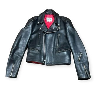 ルイスレザー(Lewis Leathers)の美品　ルイスレザー　LewisLeathersライトニング34 青羽　666(レザージャケット)