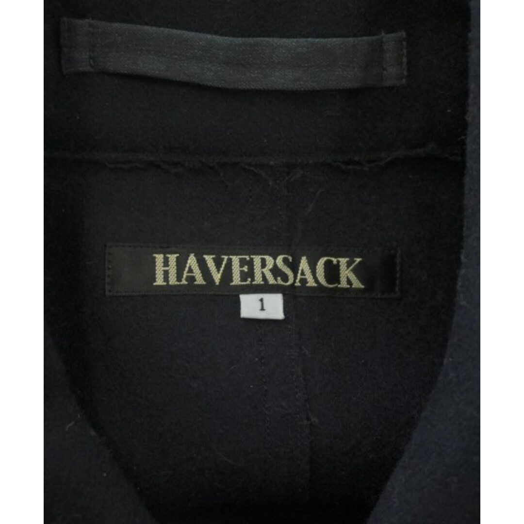 HAVERSACK(ハバーサック)のHAVERSACK ハバーサック ピーコート 1(S位) 紺系 【古着】【中古】 レディースのジャケット/アウター(ピーコート)の商品写真