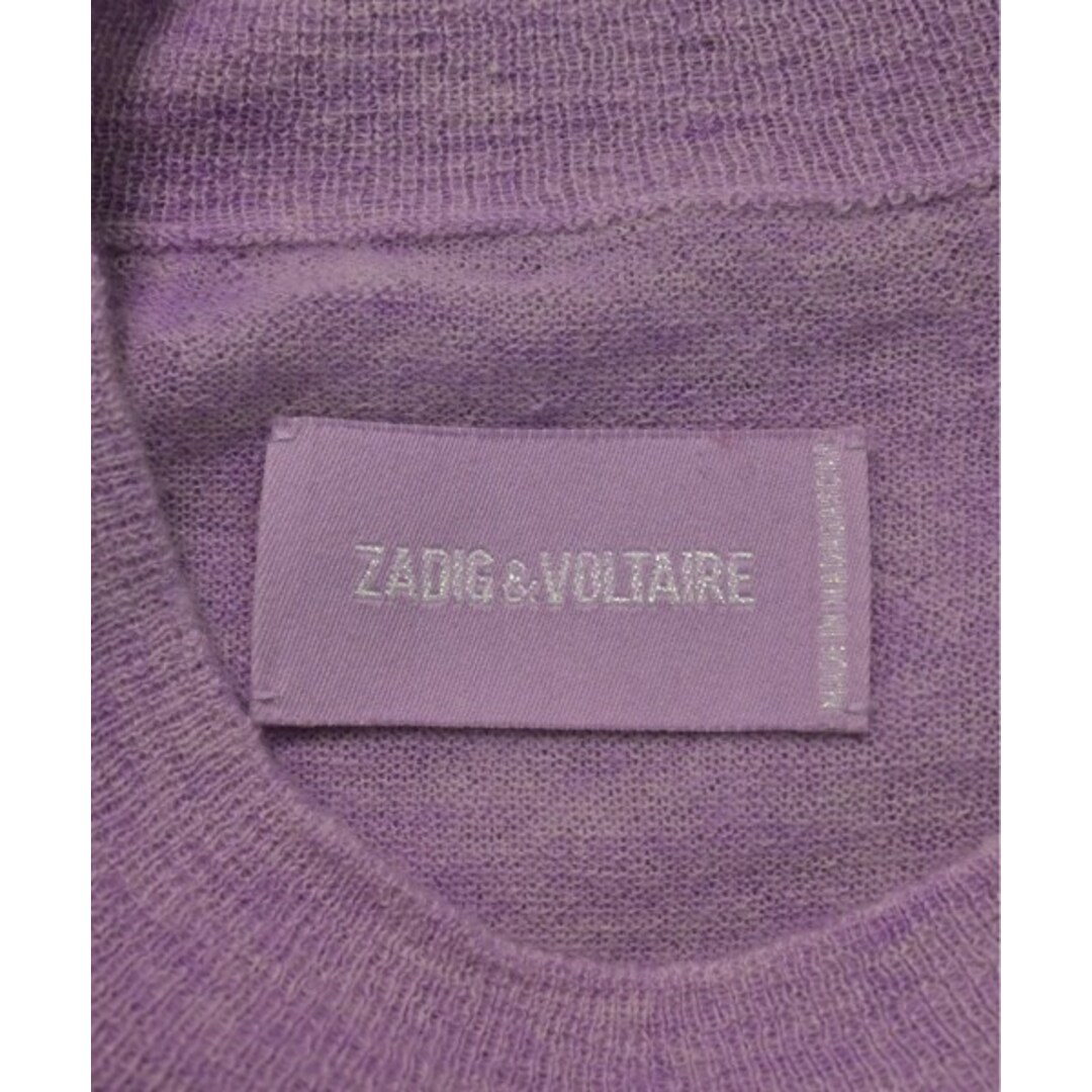 Zadig&Voltaire(ザディグエヴォルテール)のZADIG & VOLTAIRE ニット・セーター XS 紫 【古着】【中古】 レディースのトップス(ニット/セーター)の商品写真