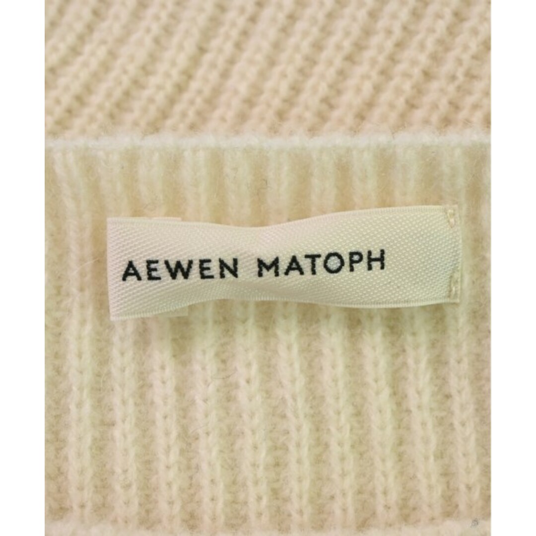 AEWEN MATOPH(イウエンマトフ)のAEWEN MATOPH イウエンマトフ ニット・セーター F オフホワイト 【古着】【中古】 レディースのトップス(ニット/セーター)の商品写真