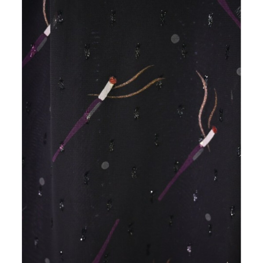 MUVEIL(ミュベール)のMUVEIL ミュベール ロング・マキシ丈スカート 40(M位) 黒等 【古着】【中古】 レディースのスカート(ロングスカート)の商品写真