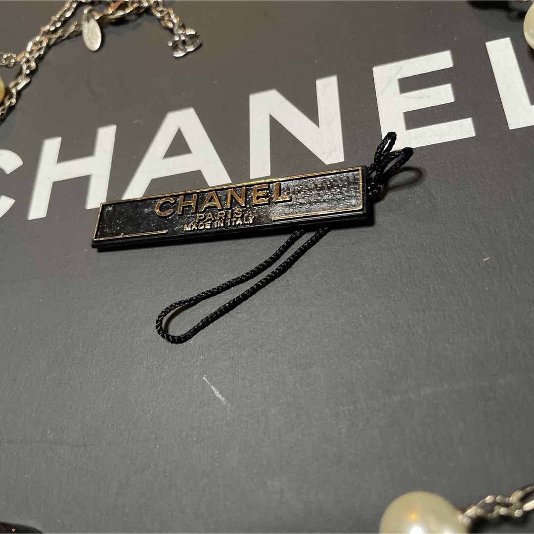 CHANEL(シャネル)の激レア　新品未使用　vintage CHANEL  ロングネックレス レディースのアクセサリー(ネックレス)の商品写真