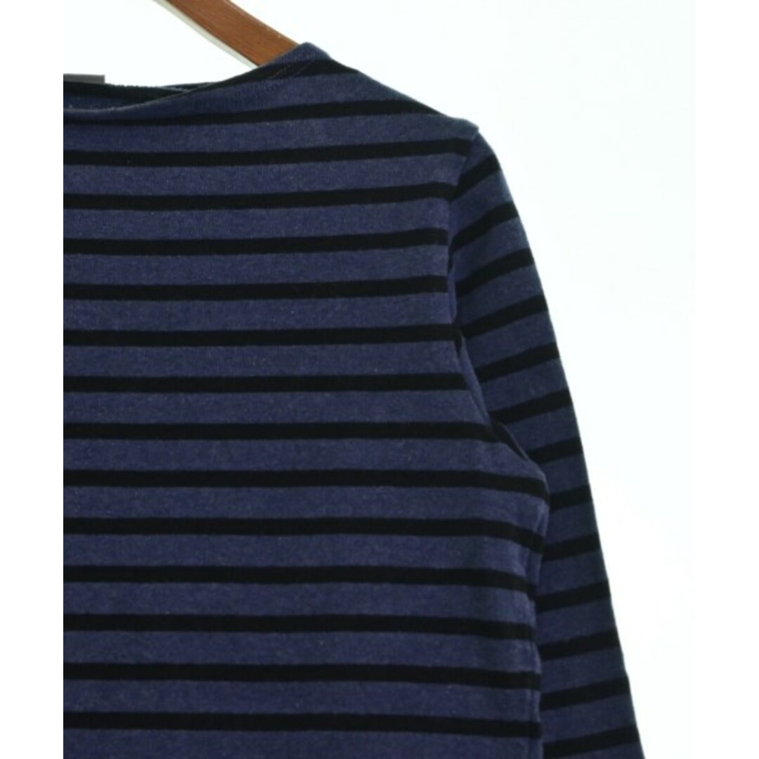 ORCIVAL(オーシバル)のORCIVAL オーシバル Tシャツ・カットソー 1(M位) 青x黒(ボーダー) 【古着】【中古】 レディースのトップス(カットソー(半袖/袖なし))の商品写真