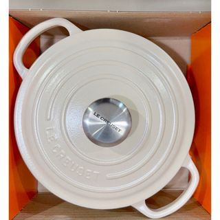 ルクルーゼ(LE CREUSET)の【新品】シグニチャー ココット・ロンド ブリオッシュ 20cm ルクルーゼ(鍋/フライパン)