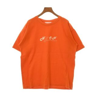 Lily Brown - LILY BROWN リリーブラウン Tシャツ・カットソー F オレンジ 【古着】【中古】