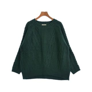 ローズバッド(ROSE BUD)のROSE BUD ローズバット ニット・セーター M 緑 【古着】【中古】(ニット/セーター)