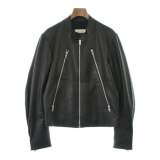 Maison Margiela メゾンマルジェラ ライダース 46(M位) 黒 【古着】【中古】(ライダースジャケット)