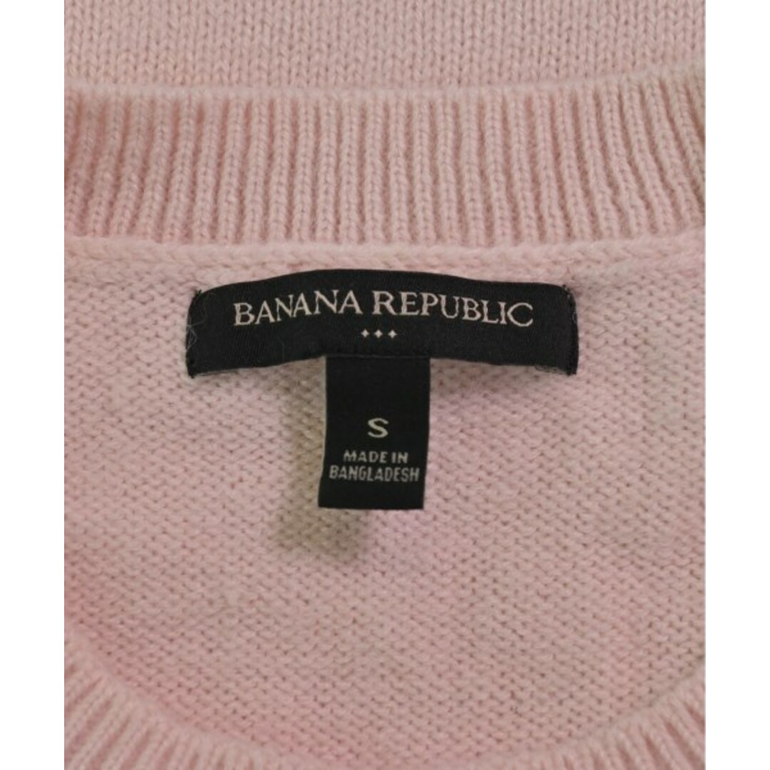 Banana Republic(バナナリパブリック)のBANANA REPUBLIC バナナリパブリック ニット・セーター S ピンク 【古着】【中古】 レディースのトップス(ニット/セーター)の商品写真