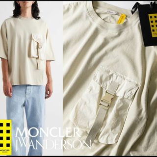 モンクレール(MONCLER)の新品 MONCLER モンクレール 1 JW ANDERSON オーバーTシャツ(Tシャツ/カットソー(半袖/袖なし))