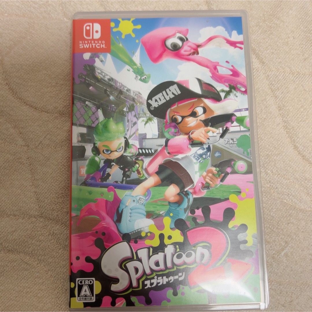 任天堂(ニンテンドウ)のSplatoon2 エンタメ/ホビーのゲームソフト/ゲーム機本体(家庭用ゲームソフト)の商品写真