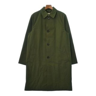 マルニ(Marni)のMARNI マルニ ステンカラーコート 46(M位) カーキ 【古着】【中古】(ステンカラーコート)