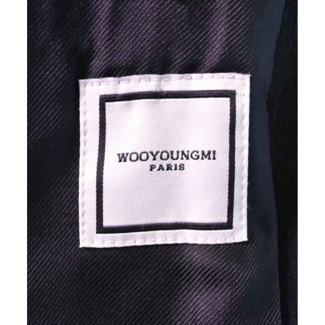 WOO YOUNG MI(ウーヨンミ)のwooyoungmi ウーヨンミ チェスターコート 44(S位) 黒 【古着】【中古】 メンズのジャケット/アウター(チェスターコート)の商品写真