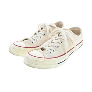 コンバース(CONVERSE)のCONVERSE コンバース スニーカー 23.5cm ベージュ 【古着】【中古】(スニーカー)