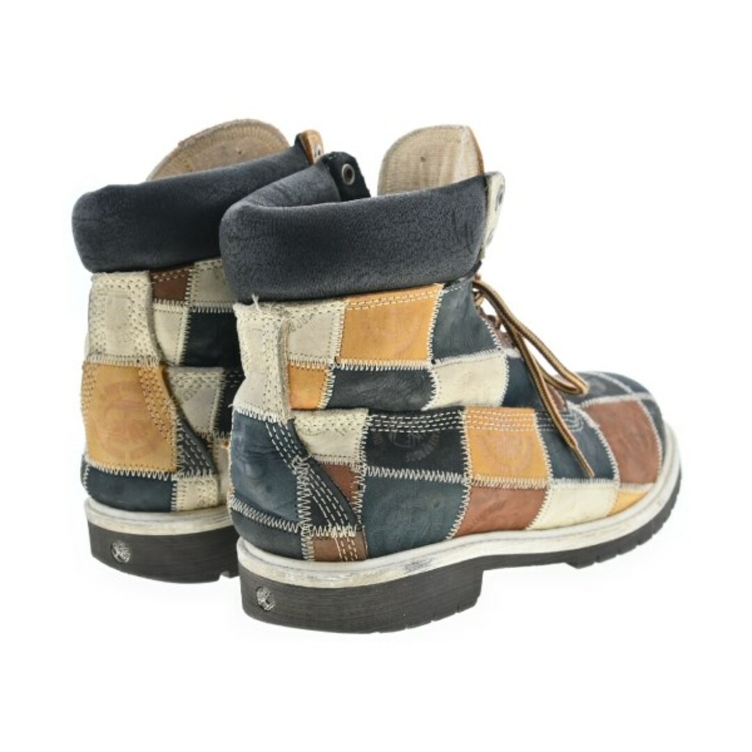 Timberland(ティンバーランド)のTimber Land ブーツ US8(26cm位) 茶x黒x黄等 【古着】【中古】 メンズの靴/シューズ(ブーツ)の商品写真