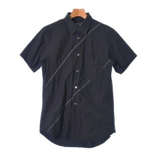 ブラックコムデギャルソン(BLACK COMME des GARCONS)のBLACK COMME des GARCONS カジュアルシャツ L 黒 【古着】【中古】(シャツ)