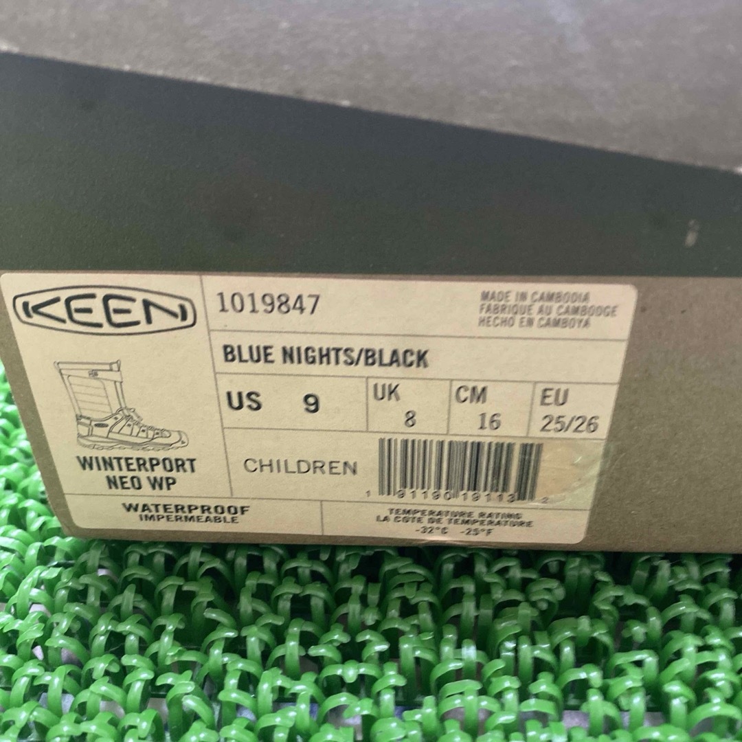 KEEN(キーン)のKEEN WINTERPORT NEO WP 1019847 16cm キッズ/ベビー/マタニティのキッズ靴/シューズ(15cm~)(ブーツ)の商品写真