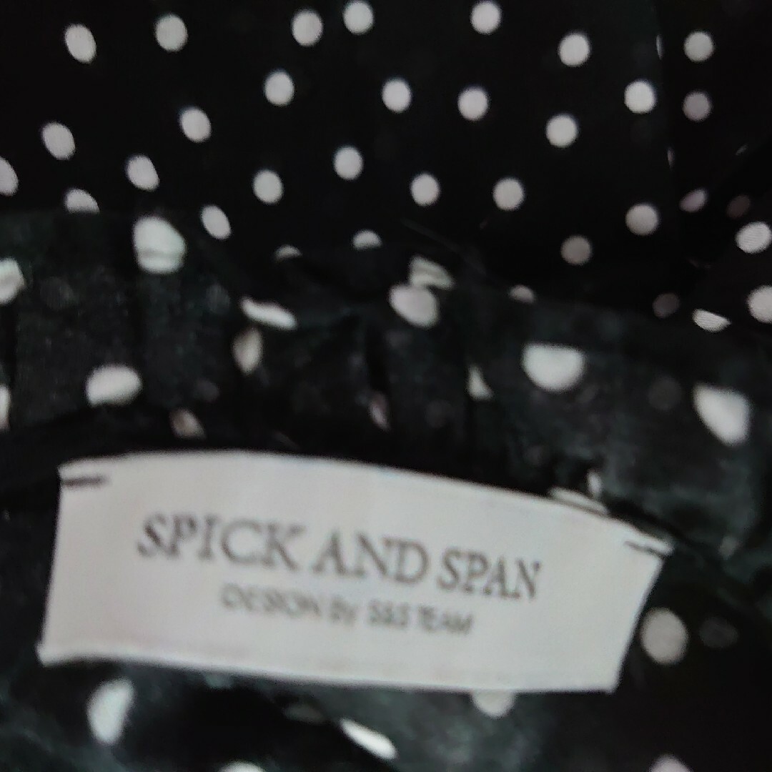 Spick & Span(スピックアンドスパン)のSPICK AND SPAN  ドット　ブラウス レディースのトップス(シャツ/ブラウス(長袖/七分))の商品写真