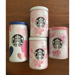 スターバックスコーヒー(Starbucks Coffee)のスタバ　さくら缶(小物入れ)