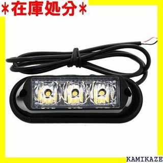 ☆送料無料 TASWK 3-LED電球は、トラック車のため ルライト 赤 195(その他)