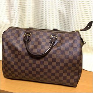 ルイヴィトン(LOUIS VUITTON)の【美品】ルイヴィトン  スピーディー　30 ダミエ柄(ハンドバッグ)