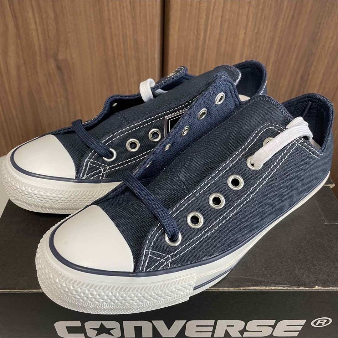 CONVERSE(コンバース)のCONVERSE ALLSTAR 100 MIDNIGHT BLUE OX レディースの靴/シューズ(スニーカー)の商品写真