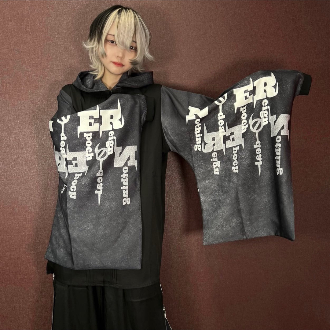 NieR Clothing - NieR clothing リブ付き着物風袖シャツ【NIER NieR Clothing - NieR clothing リブ付き着物風袖シャツ【NIER