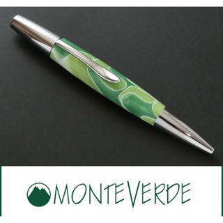 モンテベルデ(Monteverde)の4692◆モンテベルデ◆ボールペン◆定価5,500円◆インティマ◆ネオングリーン(ペン/マーカー)