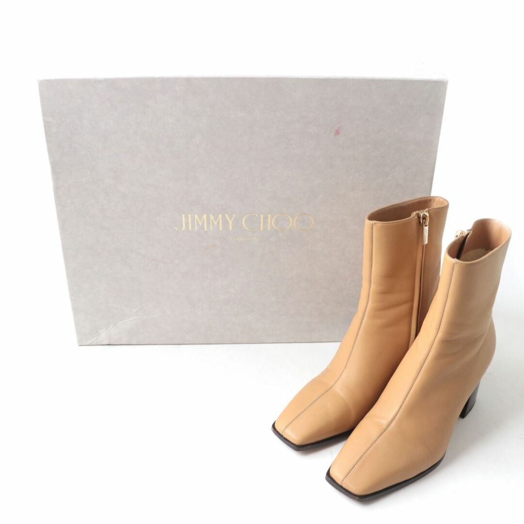 JIMMY CHOO - 良品☆JIMMY CHOO ジミーチュウ BRYELLE 65 JCロゴ金具