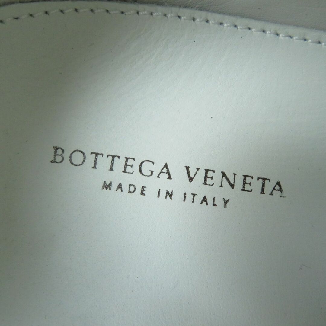 Bottega Veneta(ボッテガヴェネタ)の極美品★BOTTEGA VENETA ボッテガヴェネタ イントレチャート エスパドリーユ レザースニーカー グレージュ×ホワイト 35 1/2 イタリア製 レディースの靴/シューズ(スニーカー)の商品写真