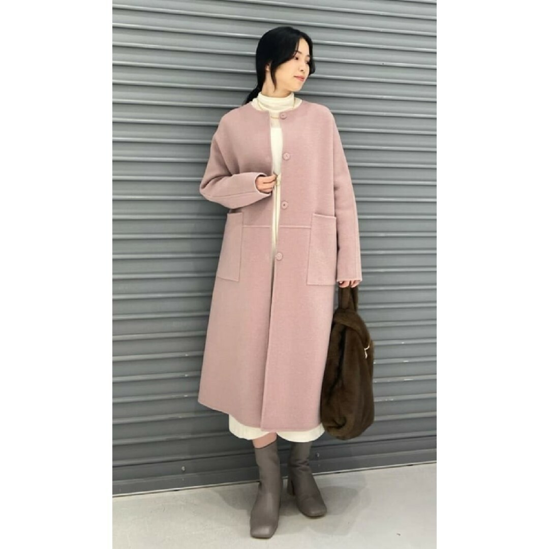 新品未使用】Aga+ ダブルフェイスリバーシブルコート 新品未使用】Aga+ ダブルフェイスリバーシブルコート