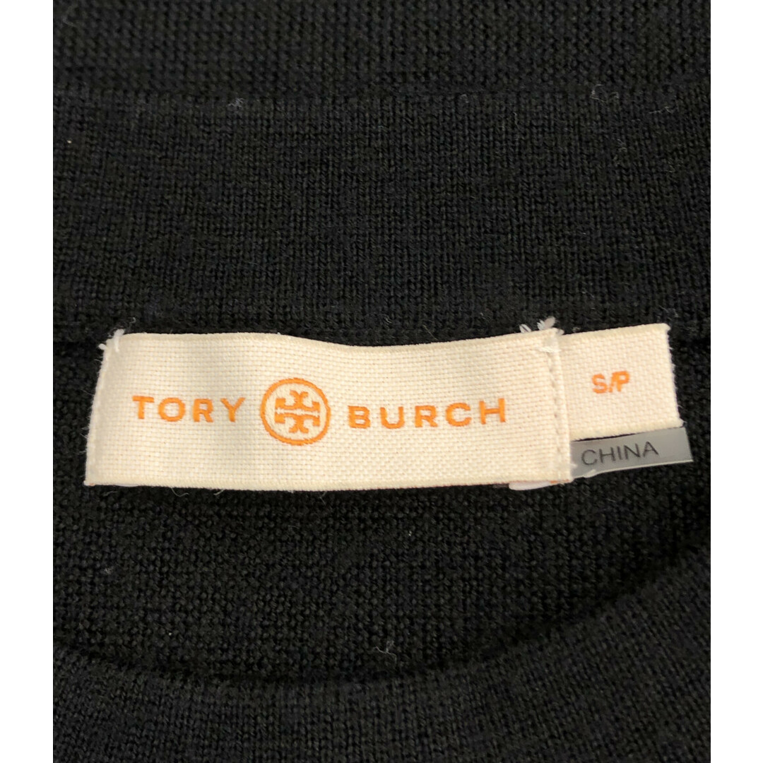 Tory Burch(トリーバーチ)のトリーバーチ 長袖ニット フラワービジュー付き レディース S レディースのトップス(ニット/セーター)の商品写真