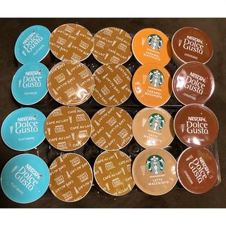 スターバックスコーヒー(Starbucks Coffee)の甘いの多めドルチェグスト カプセル　スターバックス&チョコチーノ&売れ筋セット(コーヒー)