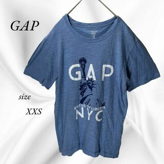 ギャップ(GAP)のGAPギャップ　プリントTシャツ　自由の女神　古着　XXS(Tシャツ(半袖/袖なし))
