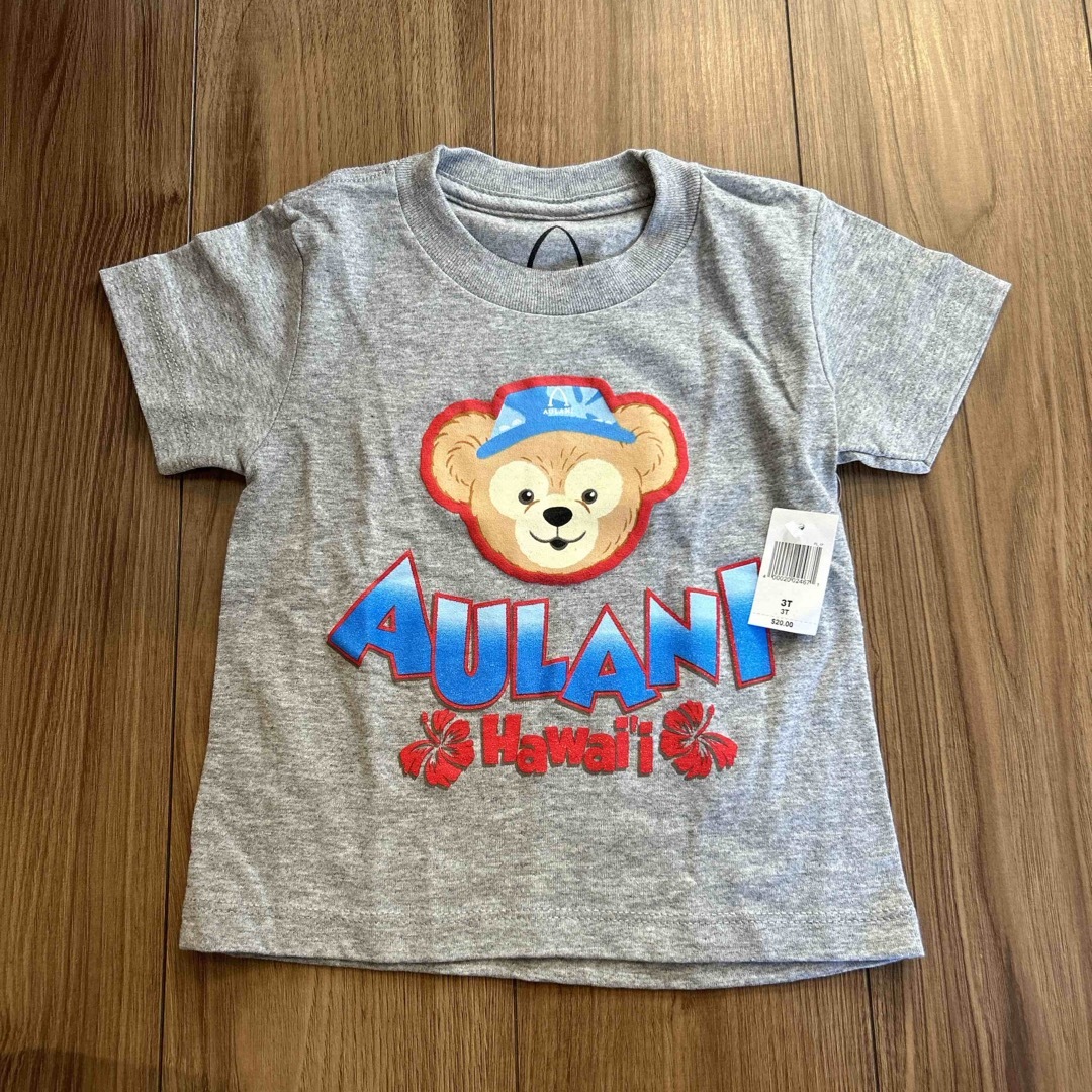 ダッフィー(ダッフィー)の【新品】　ディズニー　アウラニハワイ　3T ダッフィーTシャツ キッズ/ベビー/マタニティのキッズ服男の子用(90cm~)(Tシャツ/カットソー)の商品写真