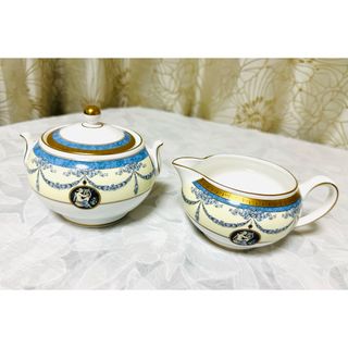 ウェッジウッド(WEDGWOOD)の希少品　WEDGWOOD ウェッジウッド　マデリン　シュガーポット　クリーマー(食器)