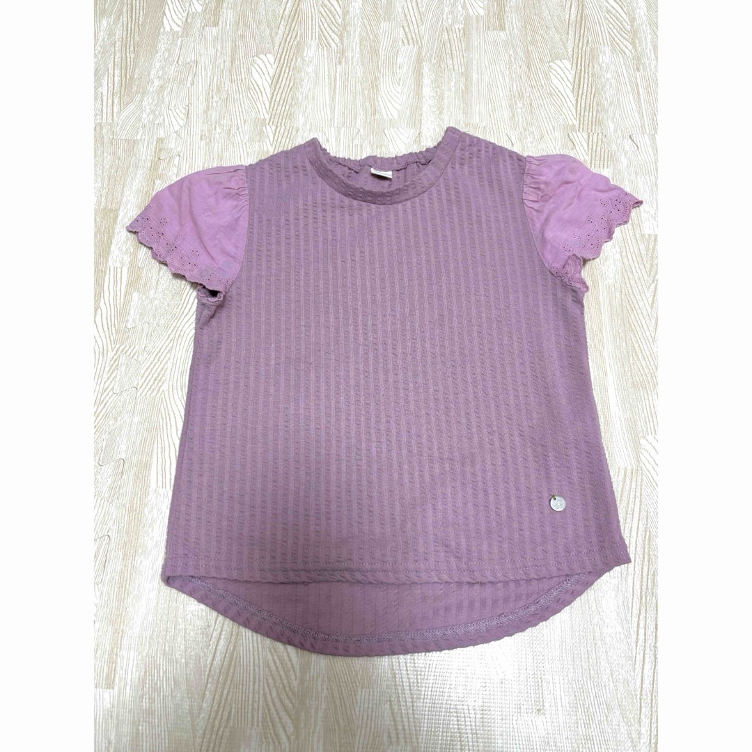 キムラタン(キムラタン)のドルチーナ　半袖トップス　女の子　120 キッズ/ベビー/マタニティのキッズ服女の子用(90cm~)(Tシャツ/カットソー)の商品写真