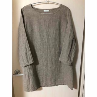 フォグリネンワーク(fog linen work)の【美品】フォグリネンワーク　fog linen work リネンプルオーバー(シャツ/ブラウス(長袖/七分))