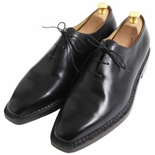 ベルルッティ(Berluti)の【ドンドン見直し】極美品●Berluti ベルルッティ アレッサンドロ ノルベジェーゼ製法 プレーントゥ レザーシューズ ブラック 10(その他)