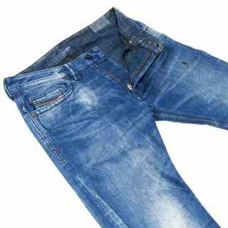 ディーゼル(DIESEL)の【レア】ディーゼルTHAVARブルーアイコン▼ストレッチスキニー27W約80cm(デニム/ジーンズ)