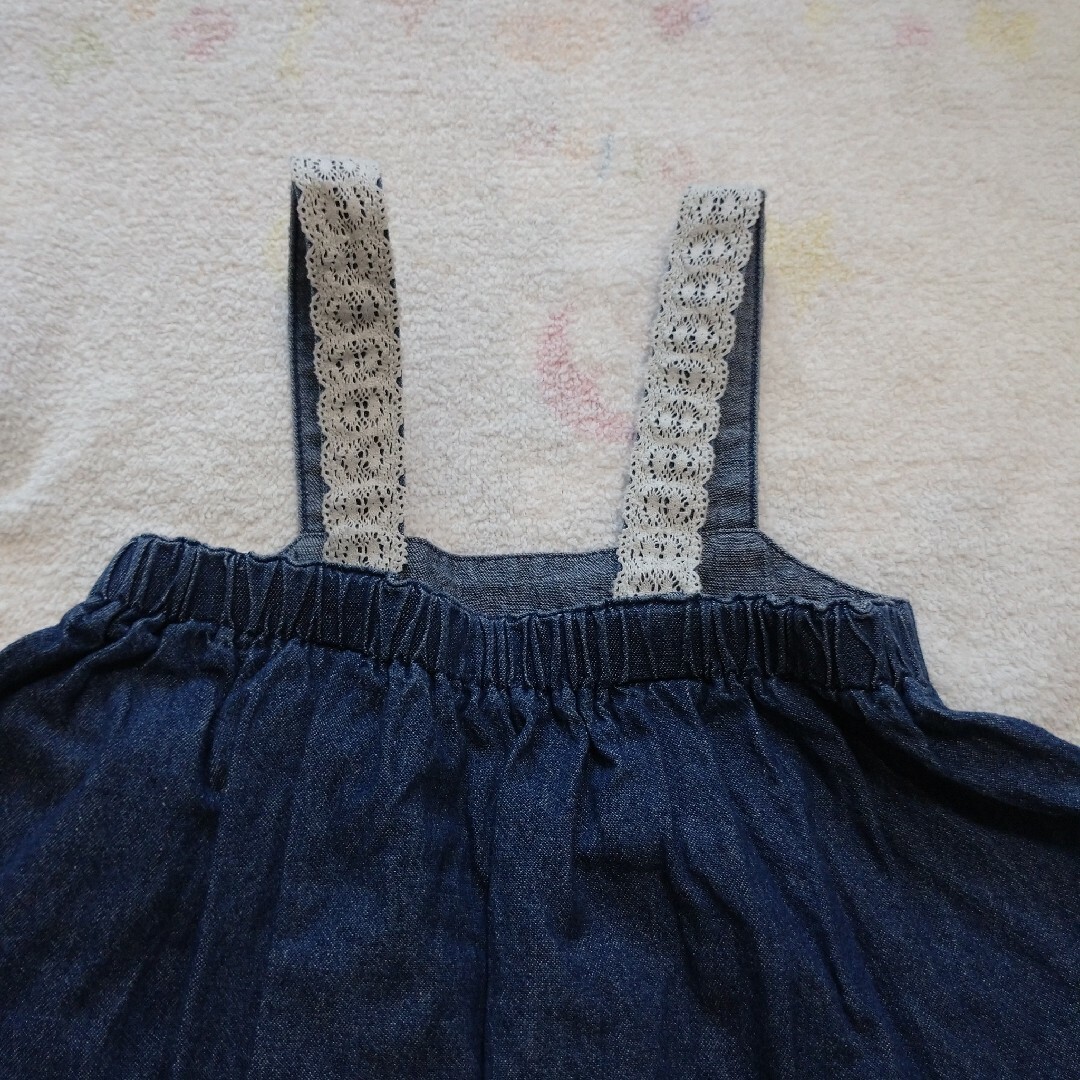 ノイユエイムべべ　2点セット　綿100 キッズ/ベビー/マタニティのキッズ服女の子用(90cm~)(ワンピース)の商品写真