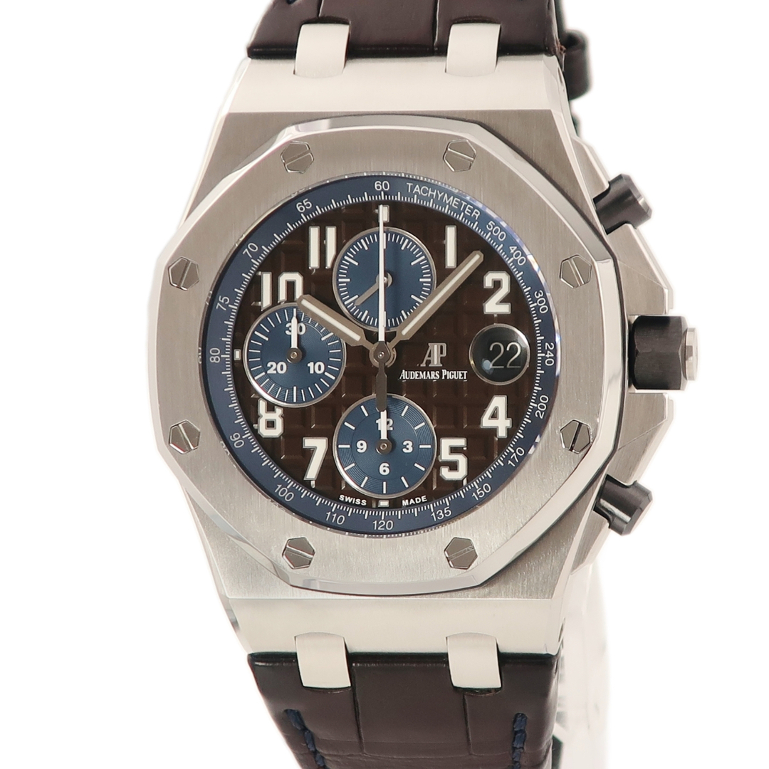 AUDEMARS PIGUET(オーデマピゲ)のオーデマピゲ  ロイヤルオーク オフショア クロノグラフ 26470ST メンズの時計(腕時計(アナログ))の商品写真