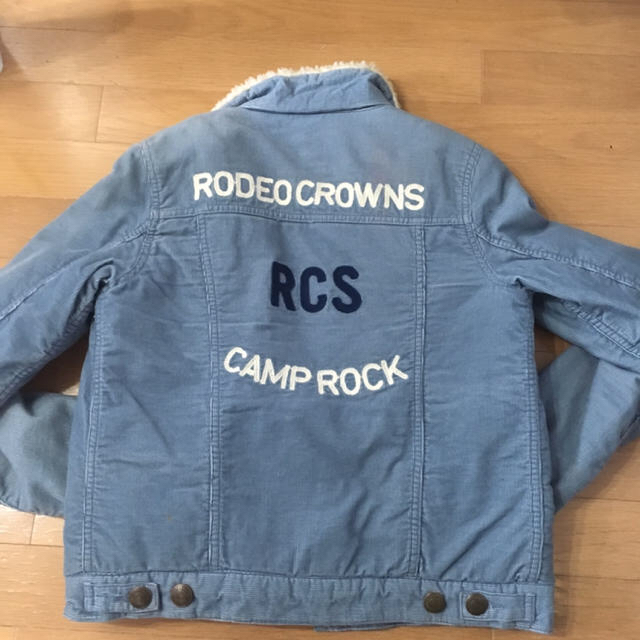 RODEO CROWNS(ロデオクラウンズ)のrodeo ボアジャケット レディースのジャケット/アウター(Gジャン/デニムジャケット)の商品写真