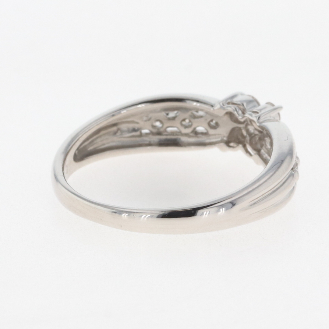 メレダイヤ デザインリング 9.5号 Pt900 【中古】 レディースのアクセサリー(リング(指輪))の商品写真