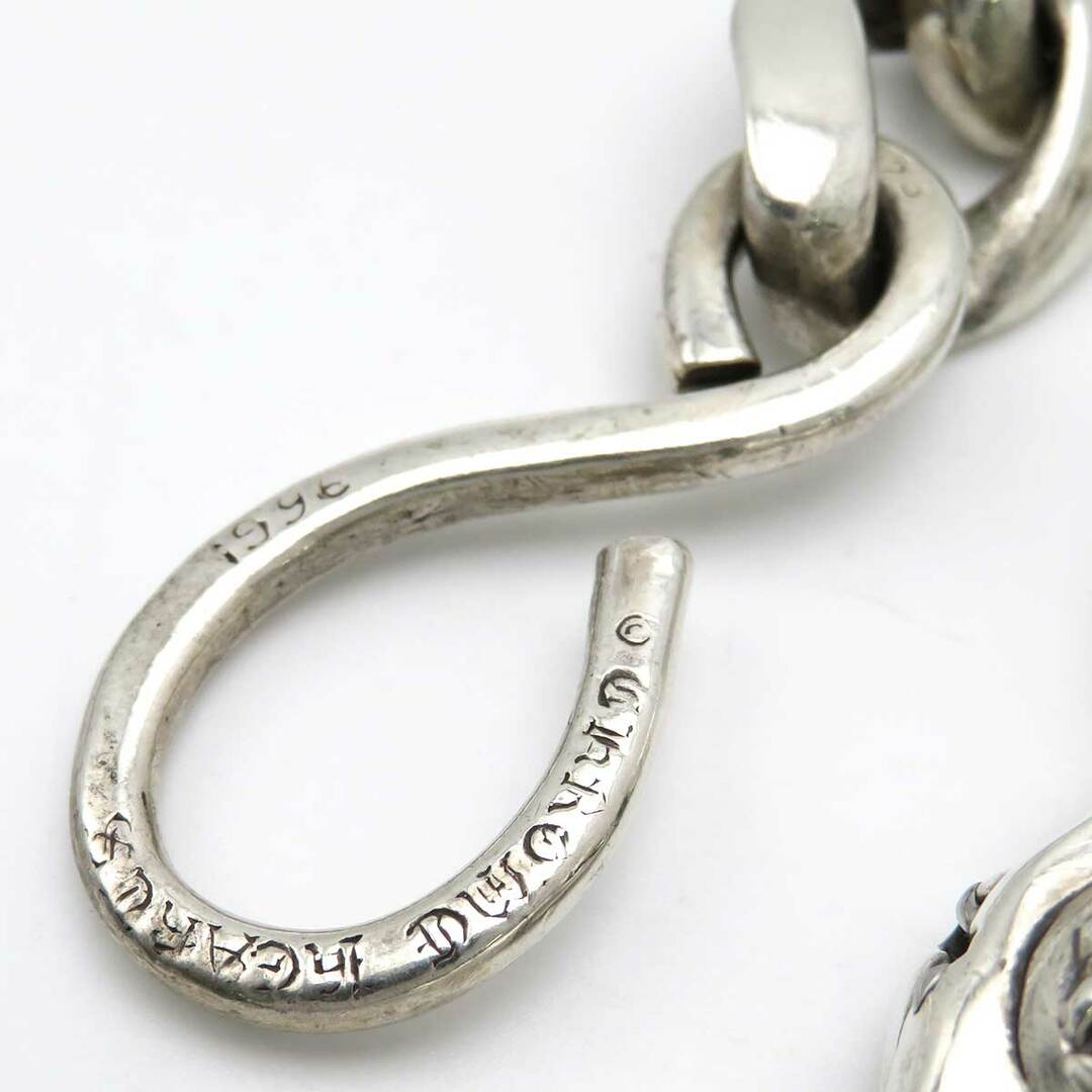 Chrome Hearts(クロムハーツ)のクロムハーツ 1クリップ クラシック ショート ウォレットチェーン SV925 ユニセックス CHROME HEARTS 【中古】 【アパレル・小物】 メンズのファッション小物(ウォレットチェーン)の商品写真