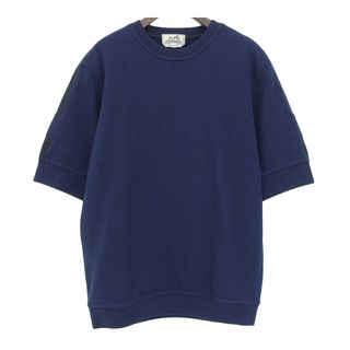 エルメス(Hermes)のエルメス スウェット Tシャツ メンズ ネイビー HERMES 【中古】 【アパレル・小物】(Tシャツ/カットソー(半袖/袖なし))