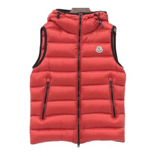 モンクレール(MONCLER)のモンクレール RAY GILET ダウンベスト 43373 49 53334 メンズ レッド MONCLER 【中古】 【アパレル・小物】(その他)