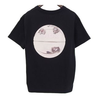 ディオール(Dior)のディオール イローデッド バスケットボール プリント Tシャツ ダニエルアーシャム コラボ 023J615C0554 メンズ ブラック ピンク Dior 【中古】 【アパレル・小物】(Tシャツ/カットソー(半袖/袖なし))